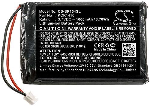 1000mAh Replacement Battery Compatible with Sony KCR1410 CUH-ZCT2, CUH-ZCT2E, CUH-ZCT2J, CUH-ZCT2K, CUH-ZCT2M, CUH-ZCT2U 2016, Playstation 4, Playstation 4 Controller