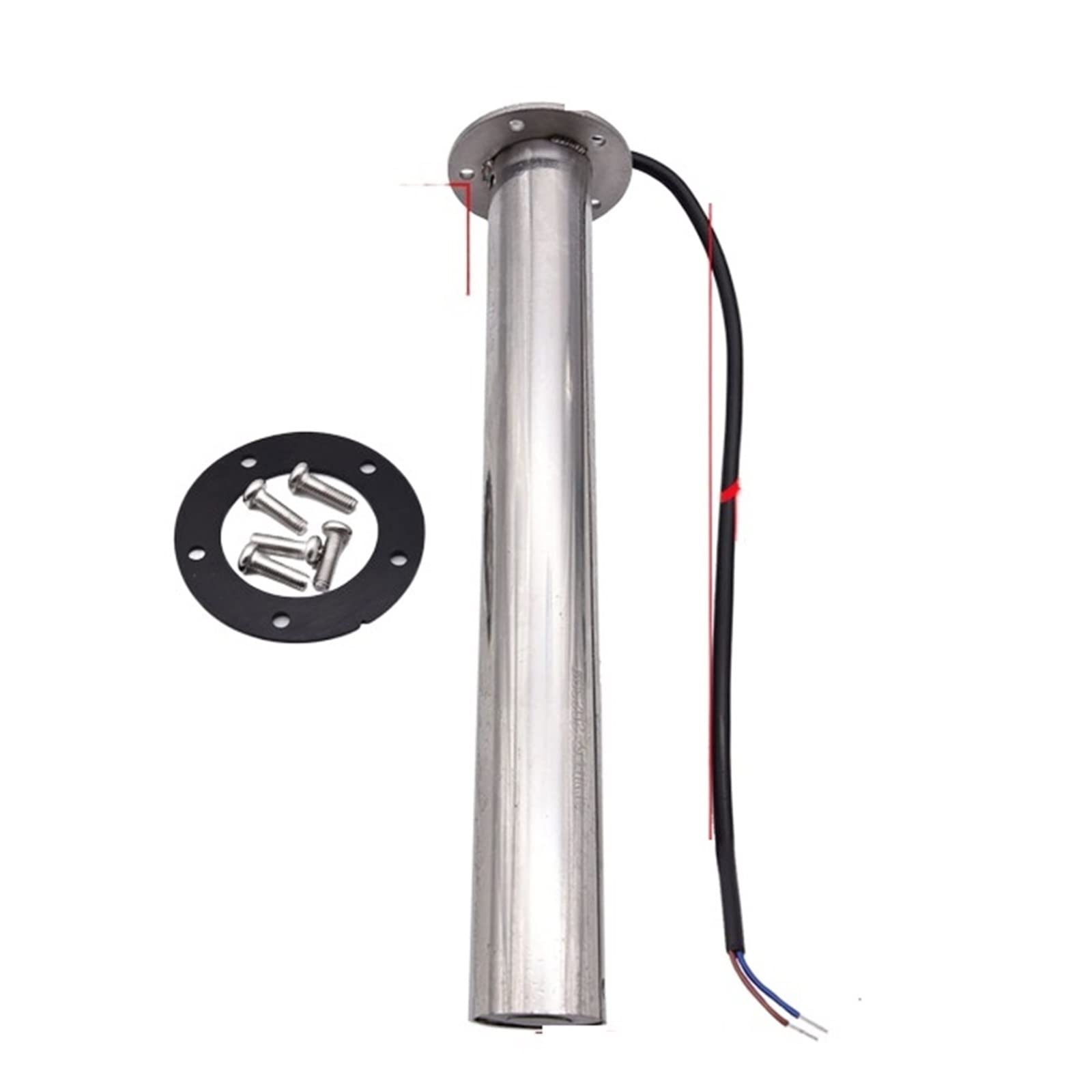 Sensore di livello del carburante, 500 mm, 450 mm, 400 mm, 300 mm, 150 mm, unità mittente per acque reflue, sensore di livello per acque reflue, per imbarcazioni marine, camper, serbatoi di