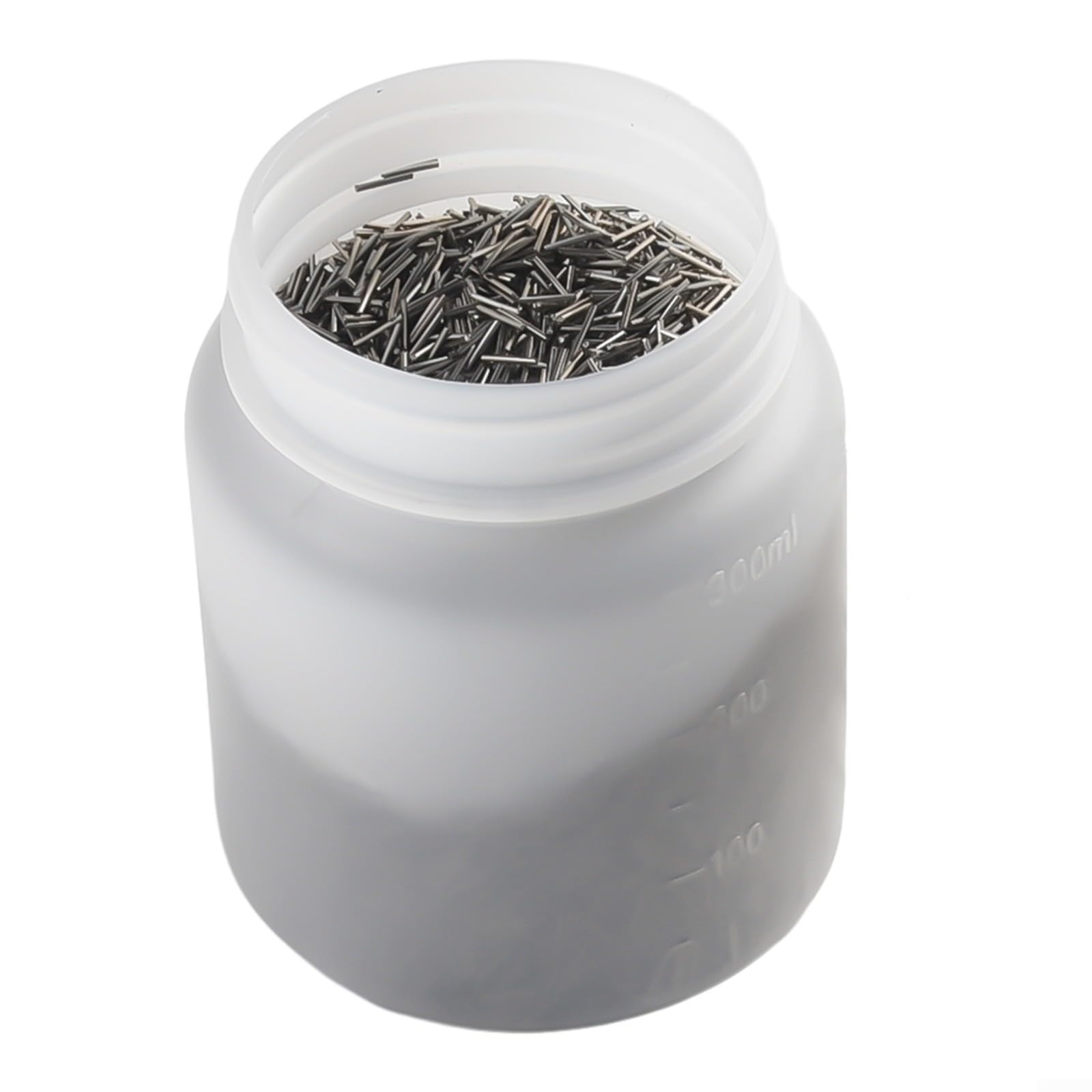 Edelstahl-Trommel-Media-Pins, Klasse 304, 0,7 mm Durchmesser × 5 mm Länge, 1 kg Packung, zum Entgraten, Polieren und für Oberflächenveredelung (0,8 × 7 mm)