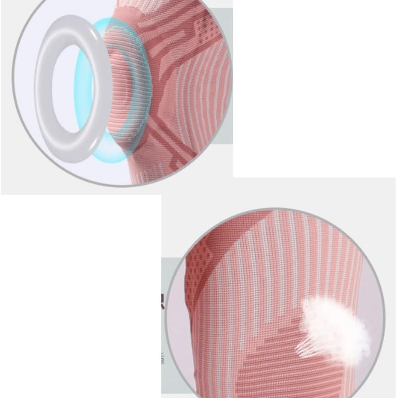 Sports Knee Pads With Male Silicone Support Joint Straps and Protective Equipment