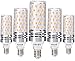 Produktbild Eco.Luma E14 LED Lampen 8W Mais Birne Warmweiß 2700K, Ersetzt 60W 70W 80W Halogenlampe, Kein Flackern E14 LED Glühbirnen, Nicht Dimmbar LED E14 Maiskolben Birnen, AC 220-240V, 5er Pack