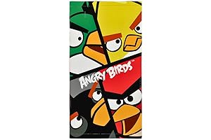 Angry Birds: Collectible Super Soft Bath Towel for Kids, 60" x 30"
