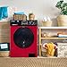 Equator All-In-One VENTED/VENTLESS Washer-Dryer 1.9cf/18lb 1400RPM 110V (Red/Black)