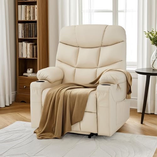 Sillón Power Lift Plegable Crema miniatura 4
