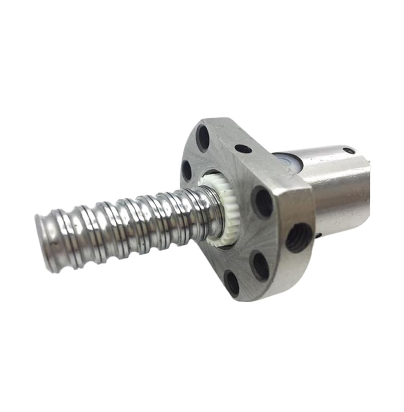 Husillo de Bolas CNC de Movimiento Lineal SFU1204 150 200 250 300 350 400 450 500 Tornillo de Bola de Rodillo en frío de 550 mm con Tuerca de Bola Simple 1204 (Size : 500mm)