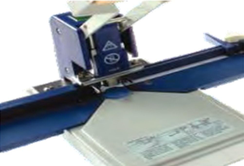 Tamerica RCC-110 6-in-1 Heavy-Duty Corner Cutter Rounder, 10mm or 3/8" thick stack (about 110 sheets) of 20lb paper maximum cutting capacity, With chip tray & tool/dies storage tray