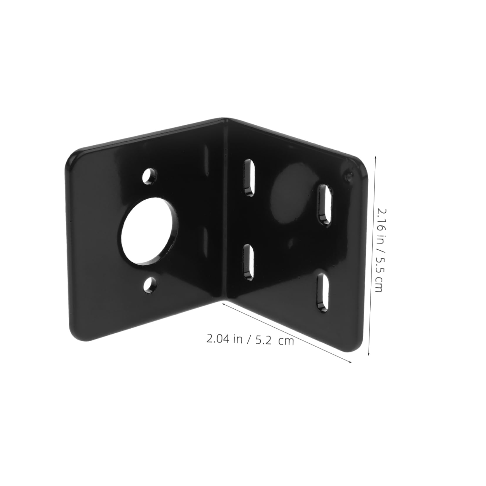 NAMOARLY 775 Motor Bracket Base Motor Holder Motor Mount Holders Motor Rack Motor Stand Motor Mount Bracket Gear Motor Mounting Bracket Mounting Holder for Gear Motor Steel Black