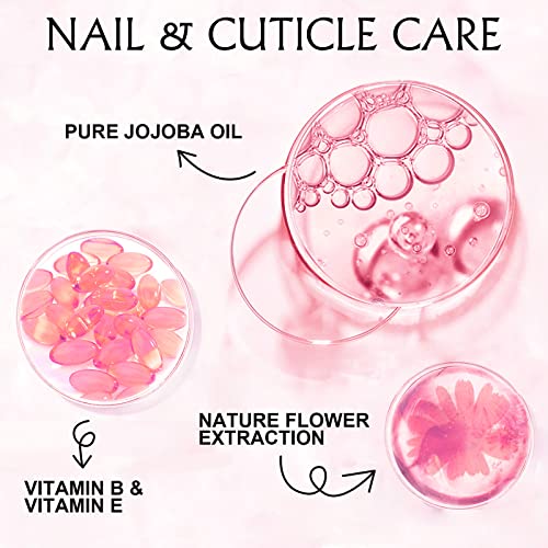 Nailive Olio Cuticole Unghie Jojoba, con Vitamina