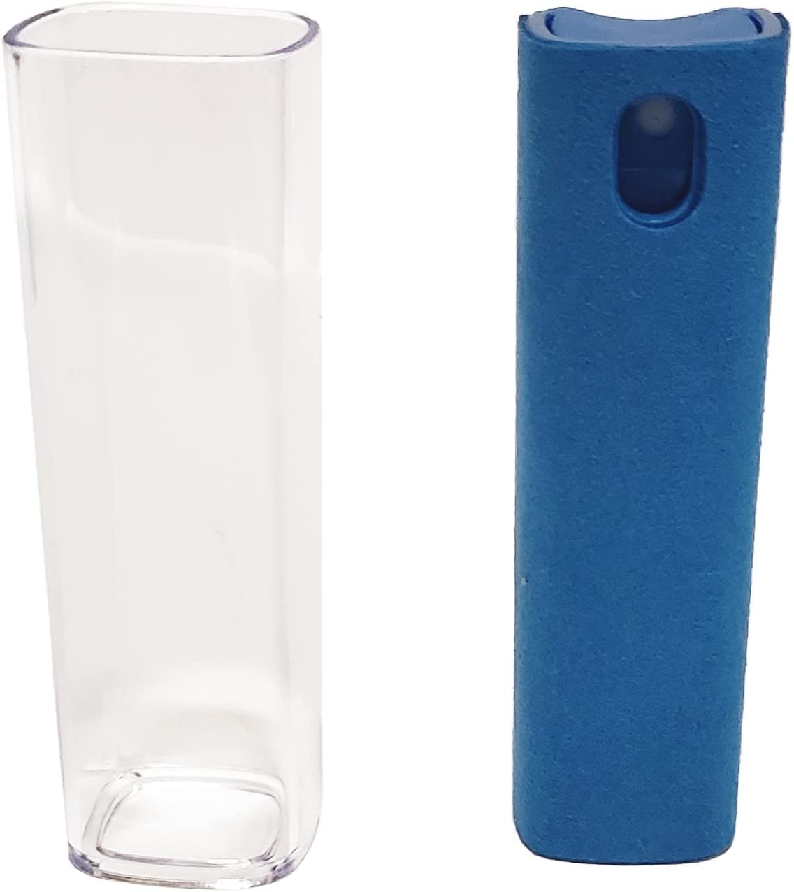 Screen Cleaner - Spray + Microfiber Body + 2x Refills - Innovative Cleaning Solution - On the Go Screen Cleaner - Blue - TRX-SCB-01