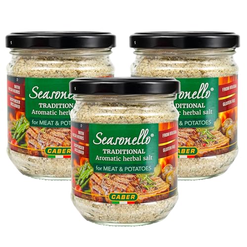 Sanniti Seasonello Traditional Aromatic Herbal Salt, 7.05 oz