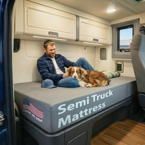 FoammaUSA 6' x 32' x 79' Semi Truck Memory Foam Mattress with...
