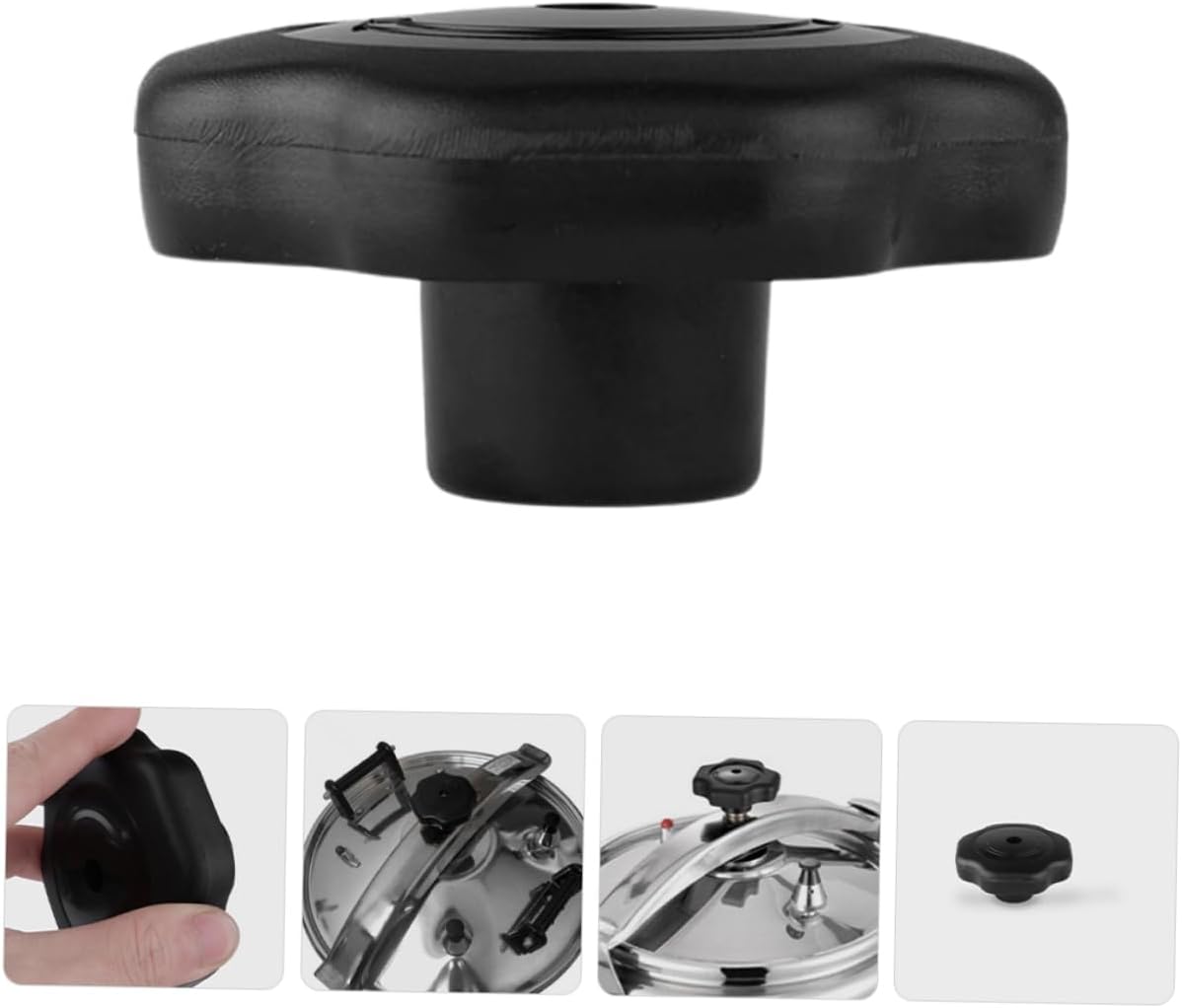 ULTECHNOVO 10pcs Induction Pressure Cooker Parts Pressure Cooker Cover Knob Replacement Grips