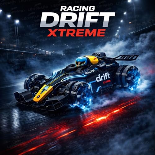 Image of TheLittleOnes 4x4 Rc Drifting Car - Rc Drift Cars High Speed Remote Control Drift Car 2.4GHz Remote Control Drift Stunt Off Road Cars 360 Rotation Toys For Kids & Adults Boys & Girls [CyberDrift Pro]