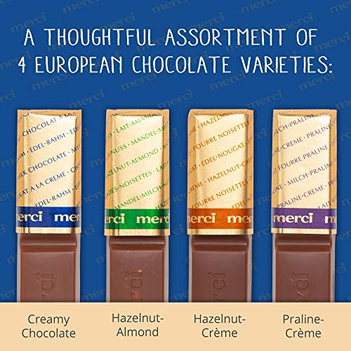 Merci Finest Assorted Milk Chocolate Candy Gift Box, 7 Oz (Pack Of 10) #TOP3