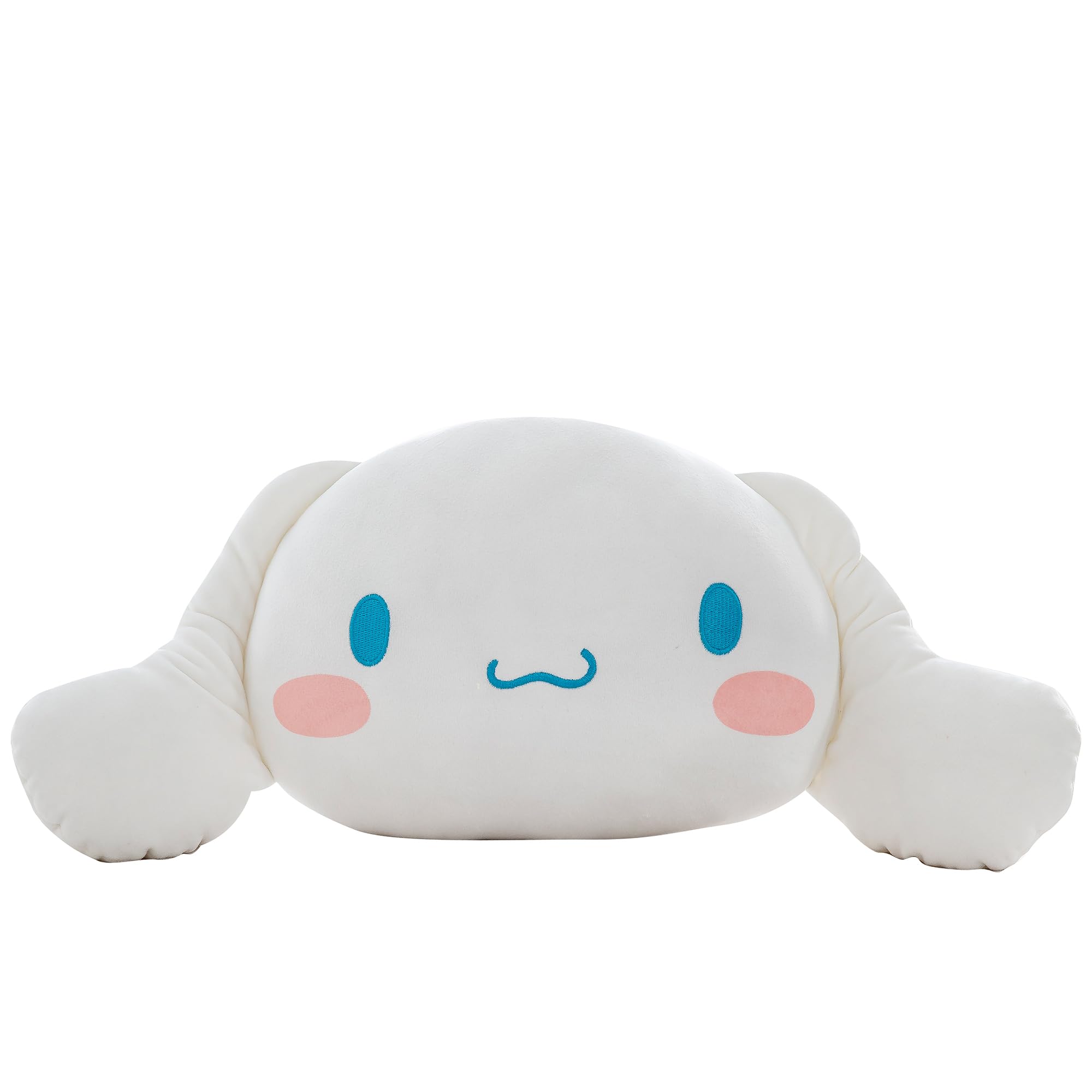 Northwest Sanrio Cinnamoroll Cloud Pillow 12" – Kawaii Stuffed Plushie, Great Gift for Anime Fans, Cartoon Character, Bedroom Decor