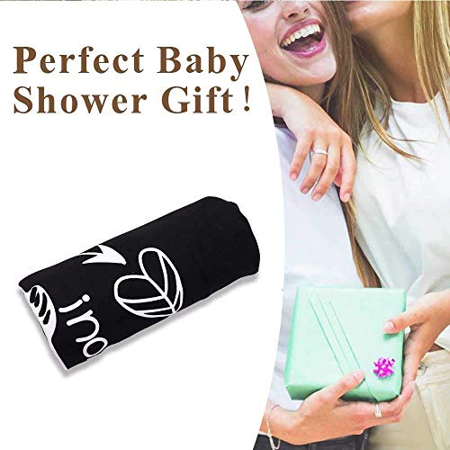 Image of Breathable Car Seat Cover for Babies - Multi-use Cover Carseat Canopy, Soft Breastfeeding Cover, Car Seat Covers for Baby, Boys & Girls Shower Gift, Black