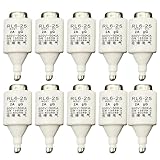 URPIZY RL6-25 R021 DII E27 Schraubsicherung 2-32 A 500 VAC gG, 10er Pack, für Diazed-Sicherungseinsätze, 50 kA Abschaltvermögen