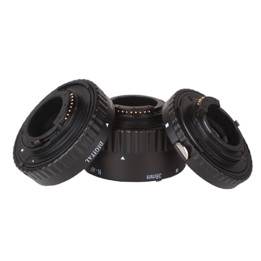 Amazon.com: Meike ABS AF Macro Extension Tube Set 12mm 20mm 36mm