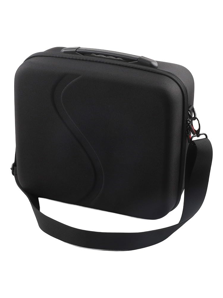Borsa portaoggetti in nylon per Nintendo Switch 2, custodia portatile con tracolla, organizer da viaggio per console e accessori, nero