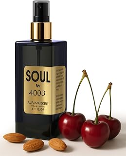 SOUL №4003 Liquid Cherry – Unisex Perfume for Women & Men | Long Lasting Eau de Parfum Spray 4.0 Fl Oz / 120 ml | Boutique-Inspired Fruity Unisex Fragrance
