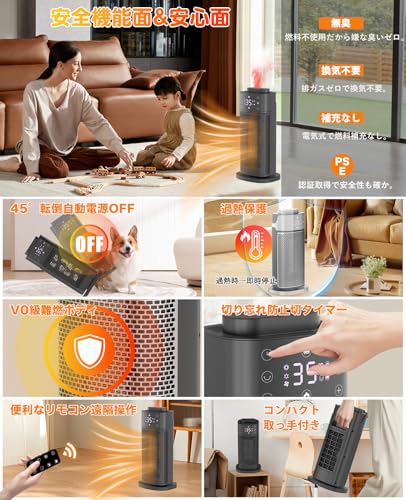 SUKITEN セラミックヒーター YND-1200H の商品画像 5