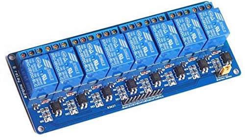 Eight Channel Relay Arduino model with light coupling