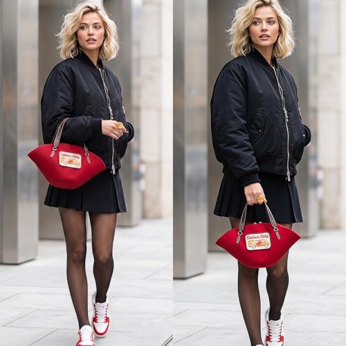 Image of Novelty Fun Shape Handbag Shoulder Purse Crossbody Bag