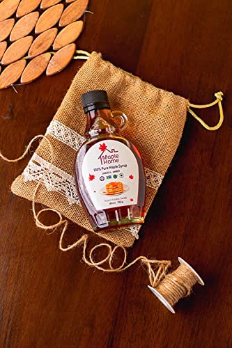 Image of Maple Home 100% Pure Maple Syrup Grade A - AMBER (PRODUCT OF CANADA), 250g
