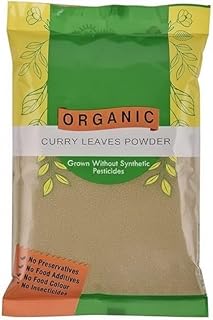 Organic Curry Leaves Powder kadi patta powder | USDA & INDIA ORGANIC Cer...