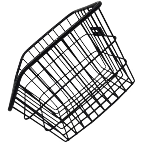 Panier vélo arrière haute résistance en métal noir DOITOOL avec kit de fixation