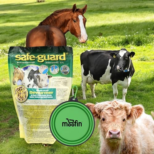 Moofin 797734192551 Dewormer For Goats .5% Multi-Species Wormer, 1 Lbs – Broad-Spectrum Dewormer For Goats, Cattle, Horses, Swine & Poultry thumb #2