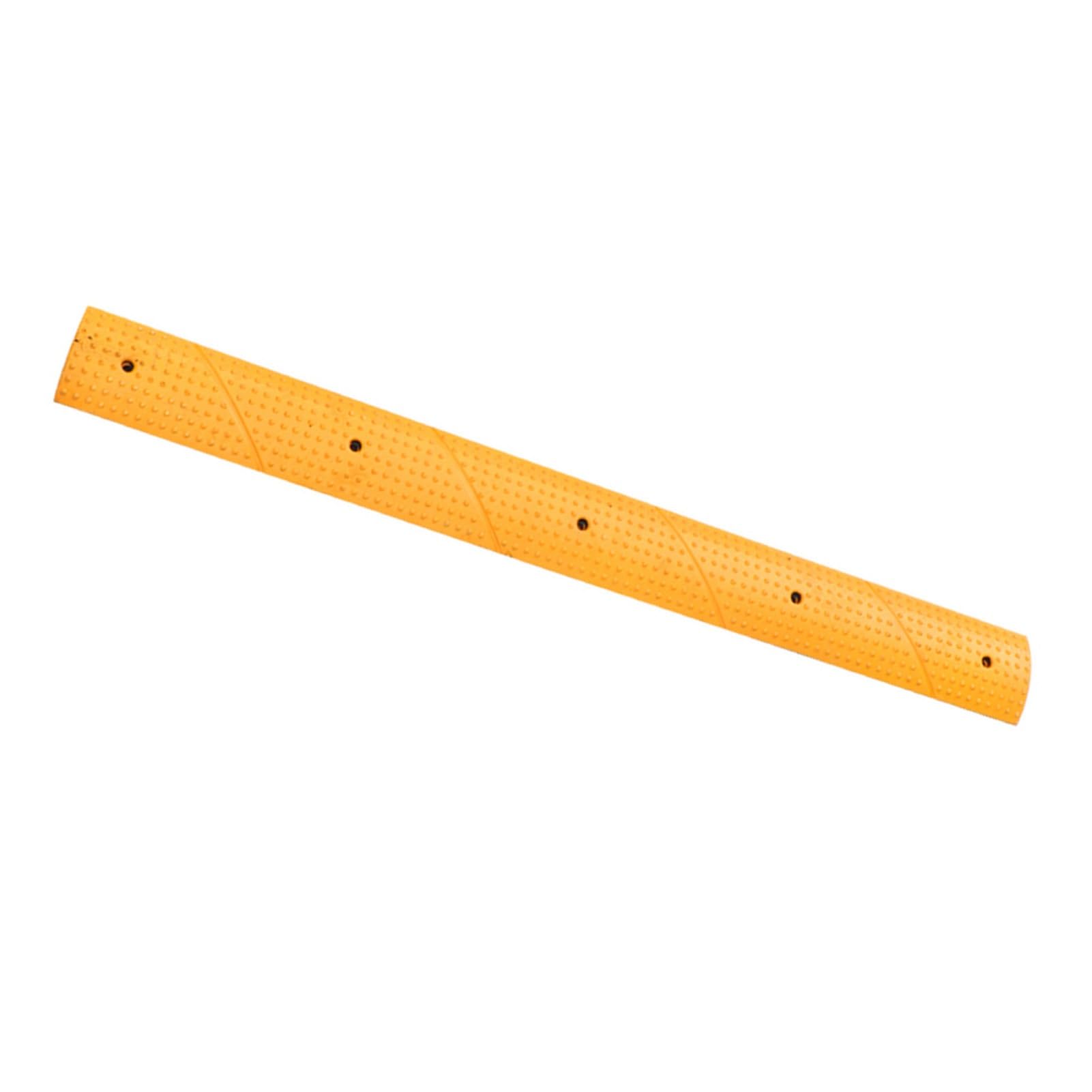 TYYCKJ Speed Bump, 1 Meter Rubber Road Hump, Non-Slip Deceleration Ramp for Hotels, Arenas, Shopping Malls
