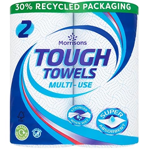 Morrisons Multi Kitchen Towel Pack of 2 Cover