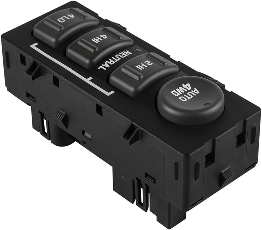 15709327 4WD Drive Switch Transfer Case Switch Lift Button Control Switch/Fit for Chevrolet 19168767