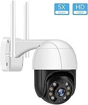 Pruie Câmera de segurança externa Pruie 1080p ptz 2mp à prova dwaterproof água wifi câmera de vigilância com visão noturna áudio bidirecional detector de movimento acesso remoto