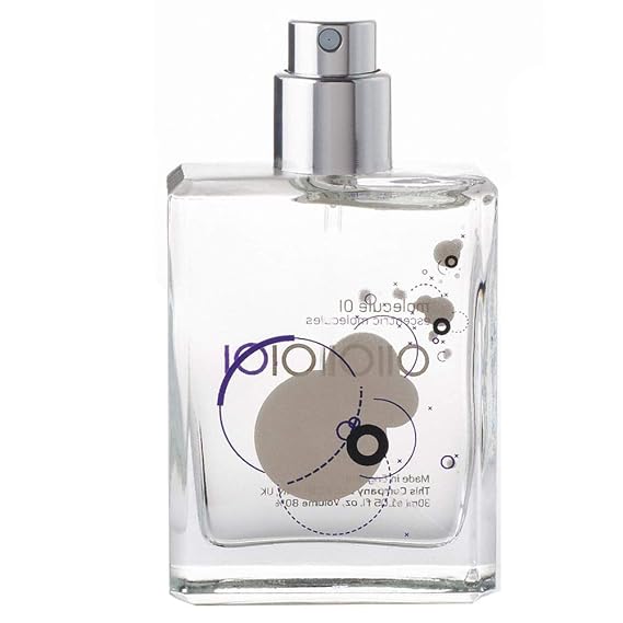 ESCENTRIC MOLECULES Molecule 01-30ml - Pure Iso E Super Fragrance - Minimalist, Velvety, Woody, Radiant - Intermittent Personal Skin Scent Signature