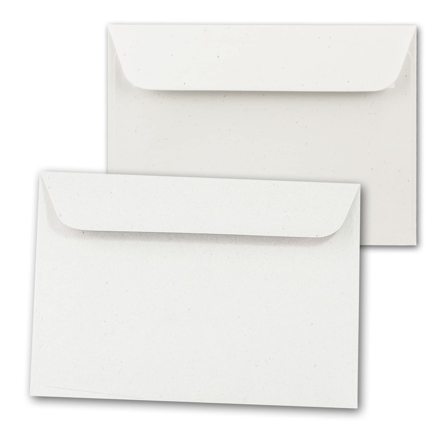 ARTOZ - 500 buste formato DIN C6, 11,4 x 16,2 cm, senza finestra, con chiusura adesiva e striscia adesiva, serie Greenline