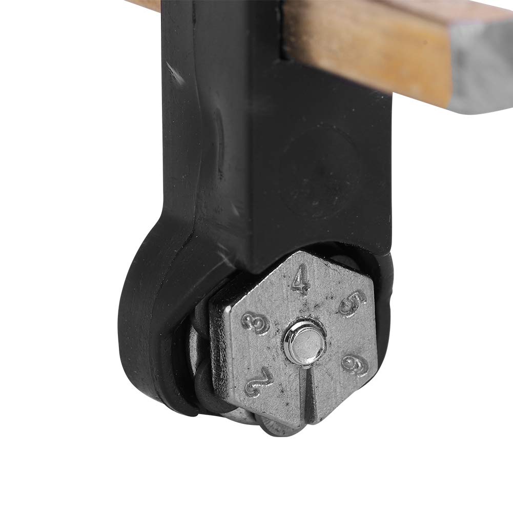 Taglierina per bussole in vetro, taglierina per vetro Taglierina circolare con 6 bussole per taglio con cerchio a ventosa per tagliavetri professionali(30cm)
