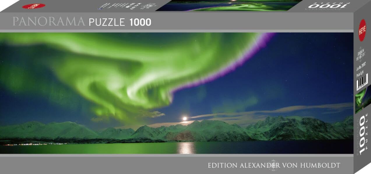 Heye Puzzles - Panorama, 1000 Pc - Polar Light, Humboldt