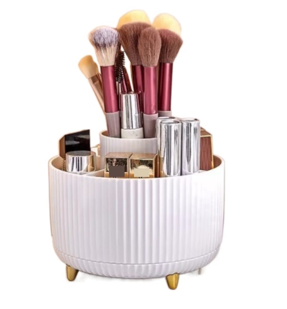 Organizador Cosméticos Organizador de Maquillaje Caja De Almacenamiento De Cosméticos De Plástico, Acabado De Escritorio, Caja Versátil Para El Hogar, Organizador De Maquillaje Estante de Maquillajes