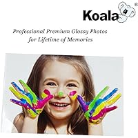 Carta Fotografica Lucida KOALA A4 120g/m² - 100 Fogli Per Stampanti A Getto D'Inchiostro - Foto 3