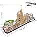 CubicFun City Line Barcelona 3D Puzzle (Tachan MC256h)