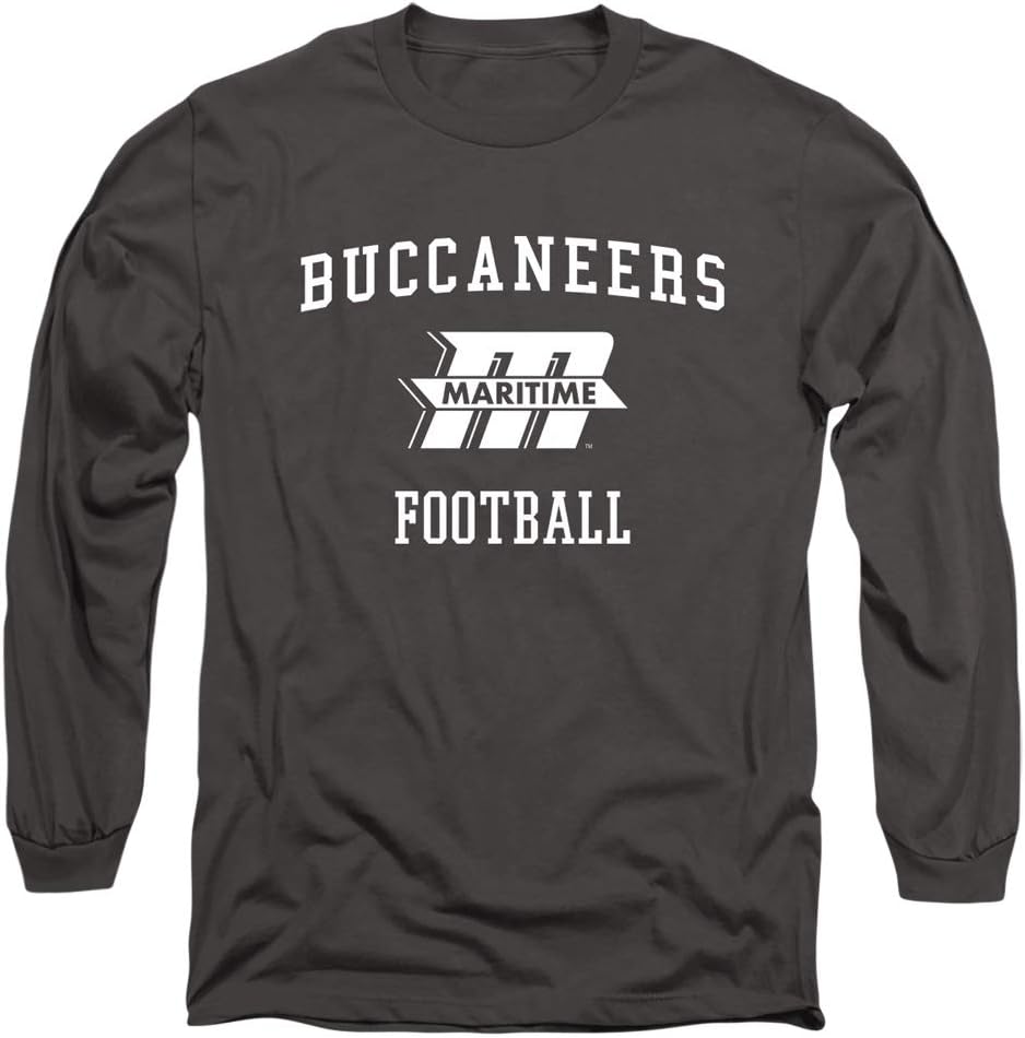 Massachusetts Maritime Academy Official Football Unisex Adult Long-Sleeve T Shirt