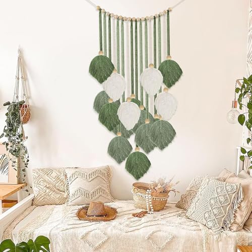 Macramé pour chambre suspendu EEEKit grande tapisserie bohème