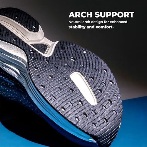 Image of Nivia Astro Training Shoe for Men, Running Shoe, Breathable Knitted Upper with Fusion Technology, High-Grip Rubber Outsole