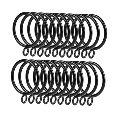 Anillo para cortinas que evita tirones con clips Zerodeko 2