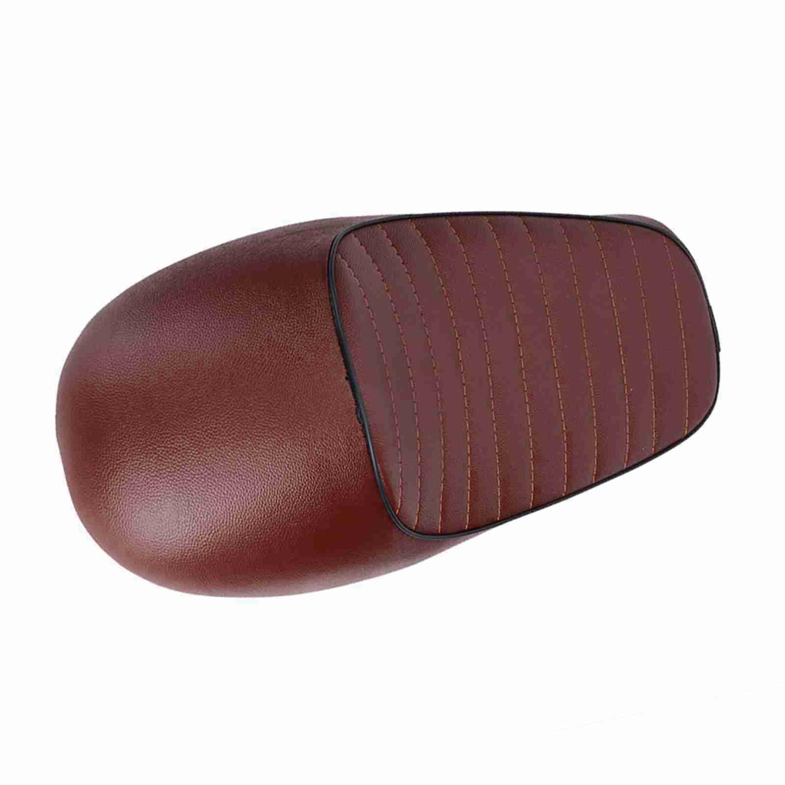 Moto in pelle PU vintage Cafe Racer Seat Saddle Cushion Easy Clean Comfort Racing 4 stili CG125 GN CG CB400SS