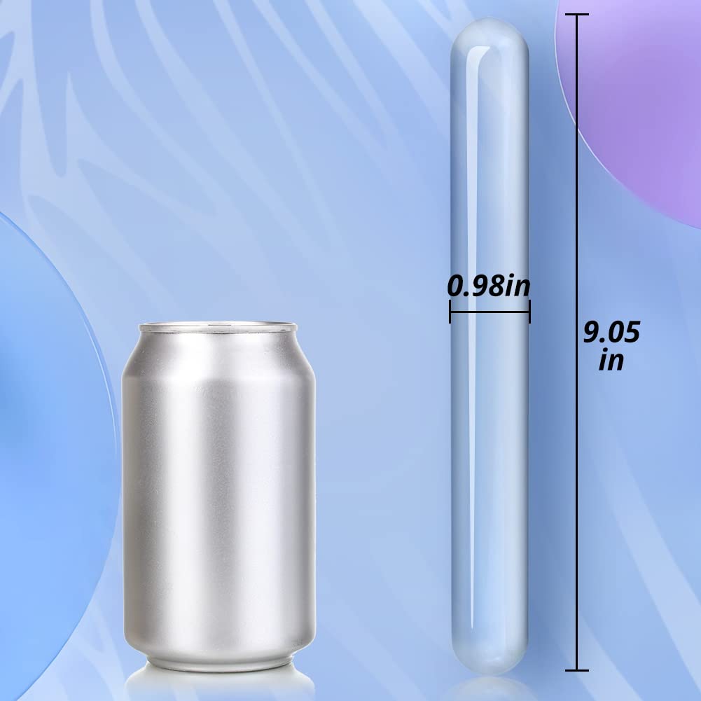 Glass Anal Butt Plug ex Toys Transparent Smooth Anal Plug Adult Toys Anal Trainer Buttplug Anal Dildo for Women Men Couple Crystal Analplug Anal Dilator Sex Toy Anal Expander Training Dildo (S): S