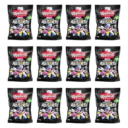 Bassett’s Liquorice Allsorts 190 g (Pack de 12) miniatura 1