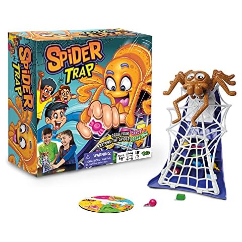 YULU YL020330 Trap-an Interactive Spider Themed Fun Board Game for Families and Kids Ages 4+ Cover